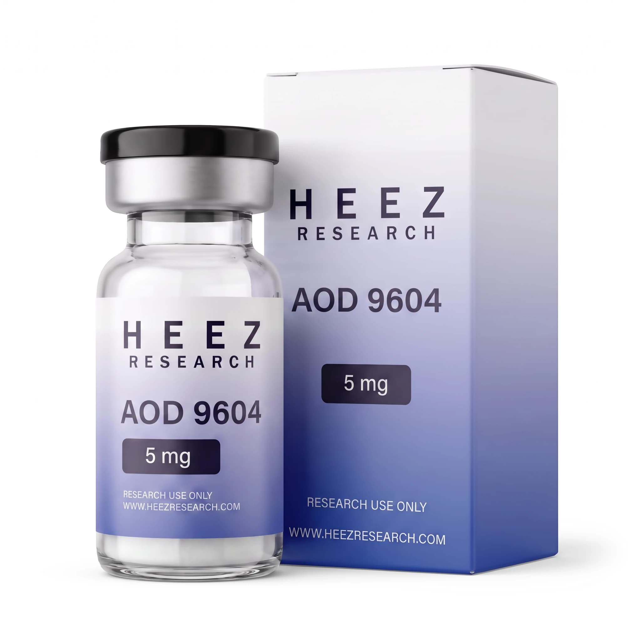 AOD-9604 vial and box