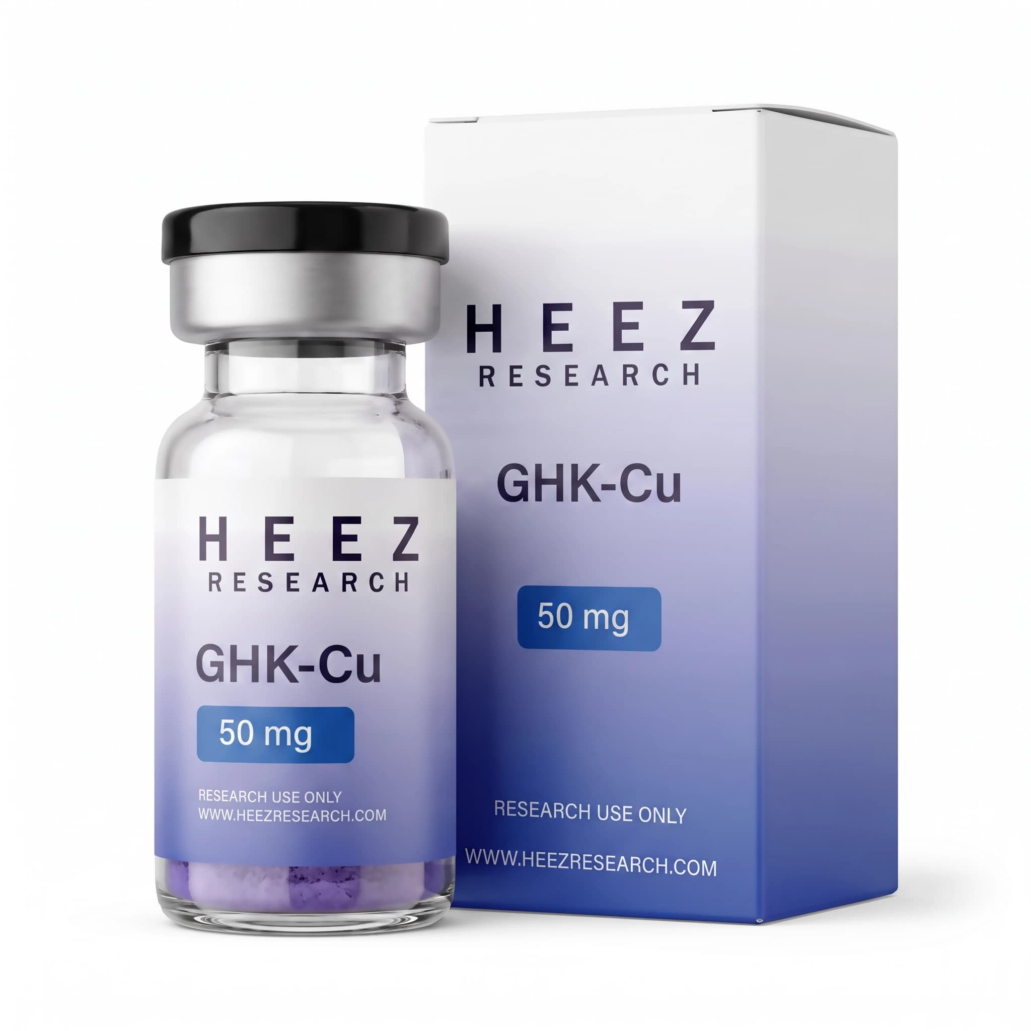 GHK-Cu vial and box