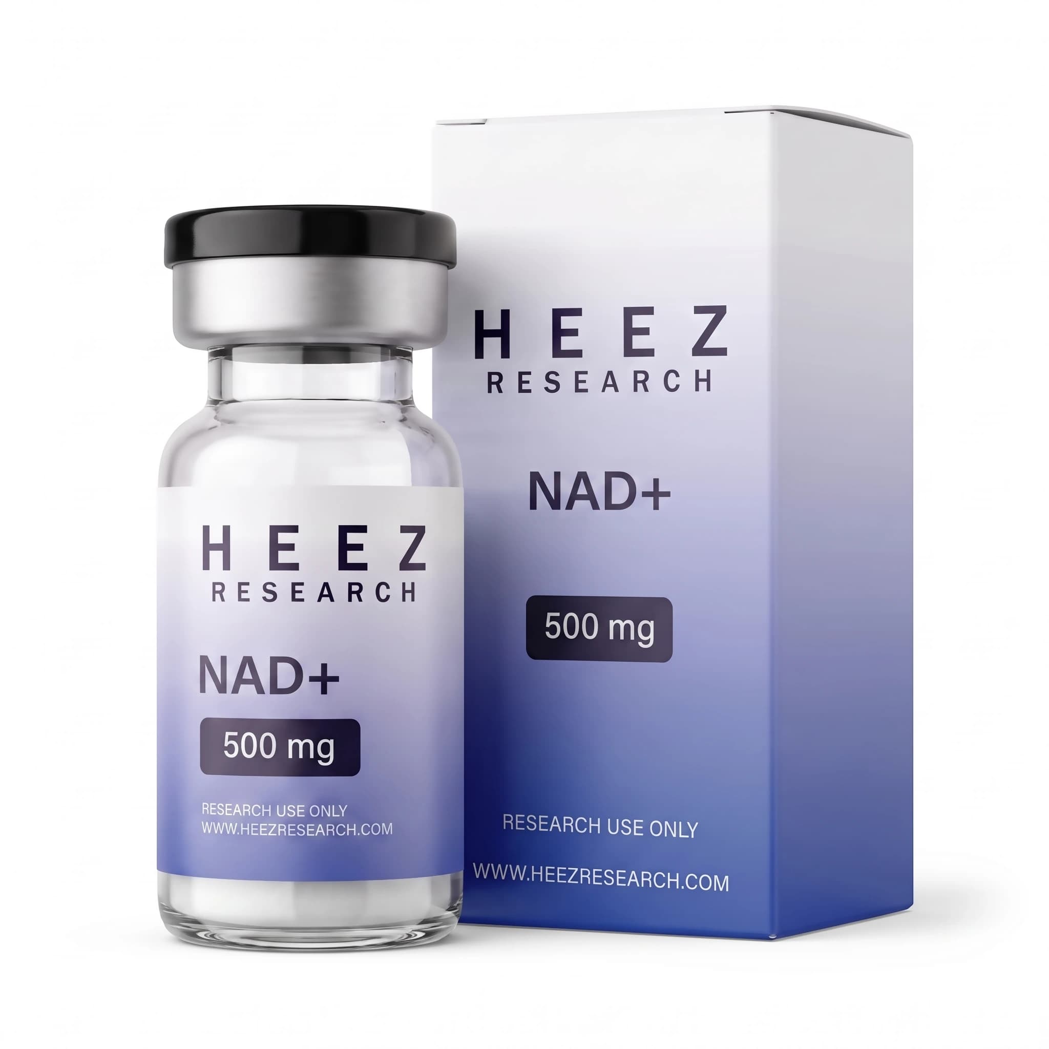 NAD+ vial and box